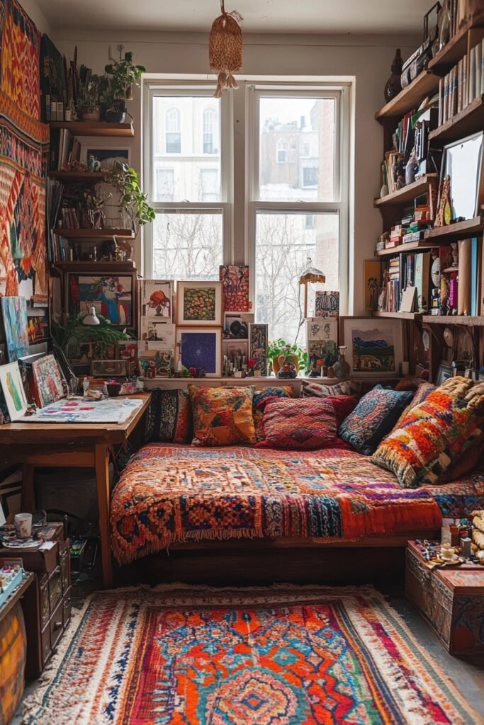 Artistic Boho Bedroom