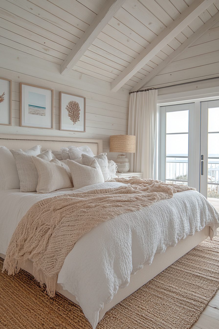 29 Coastal Farmhouse Bedroom Ideas To Create Your Dream Seaside Escape ...