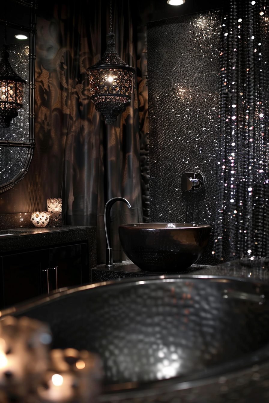29 Black Bathroom Decor Ideas For A Bold And Stylish Space - Learn ...