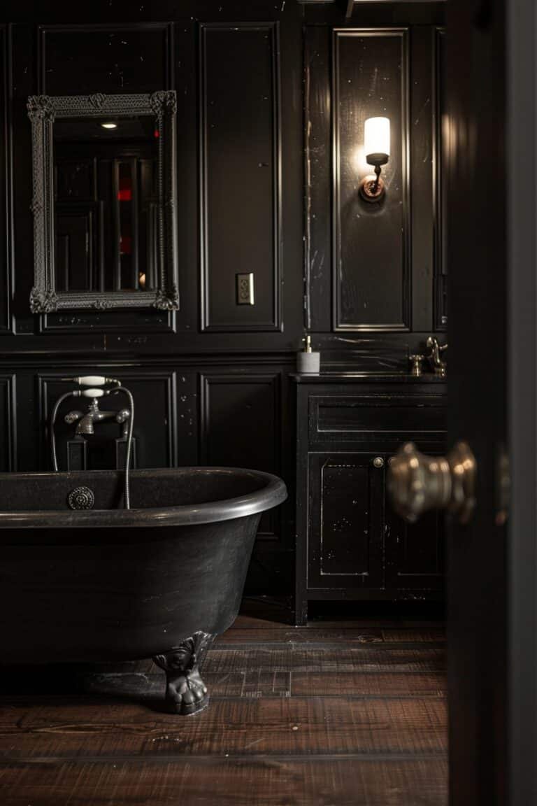29 Black Bathroom Decor Ideas For A Bold And Stylish Space - Learn ...