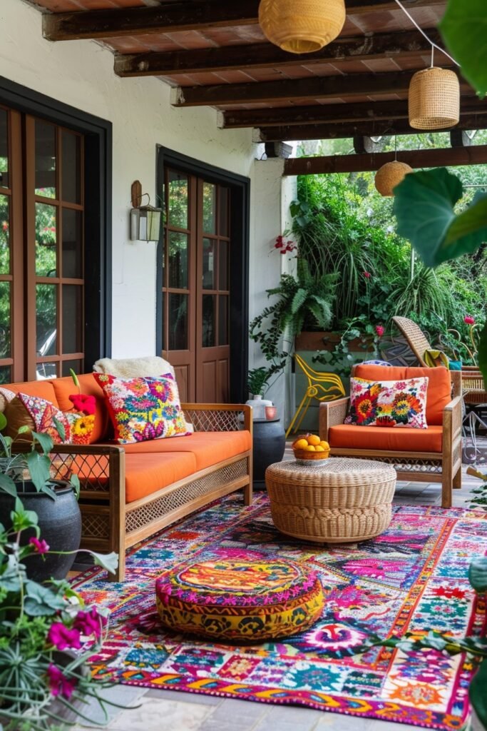 Bold Scandi Boho Patio Concepts