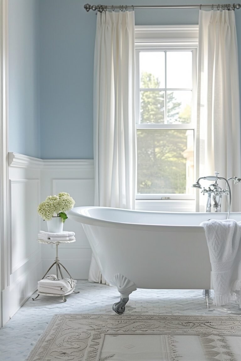 29 Blue Bathroom Decor Ideas For A Vibrant Yet Peaceful Ambiance ...