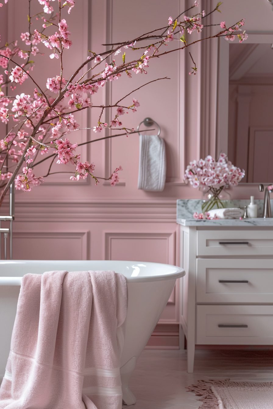 29 Girly Bathroom Decor Ideas For A Soft And Sweet Vibe - Learn California