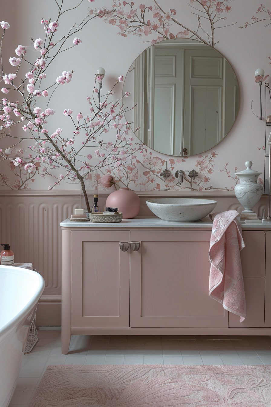 29 Girly Bathroom Decor Ideas For A Soft And Sweet Vibe - Learn California