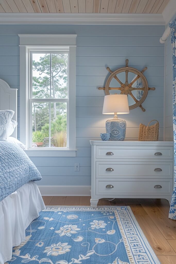 Coastal Breeze in Tiny Rooms