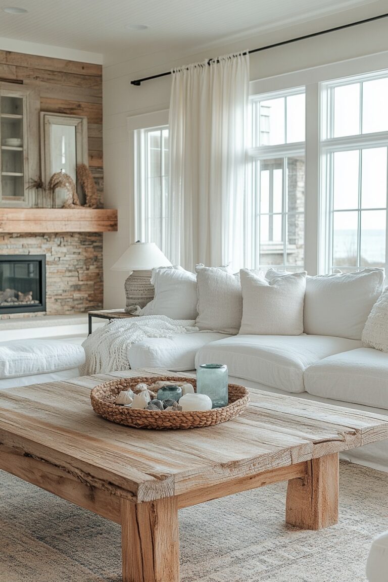 29 Coastal Farmhouse Decor Ideas To Refresh Your Space With Oceanic ...