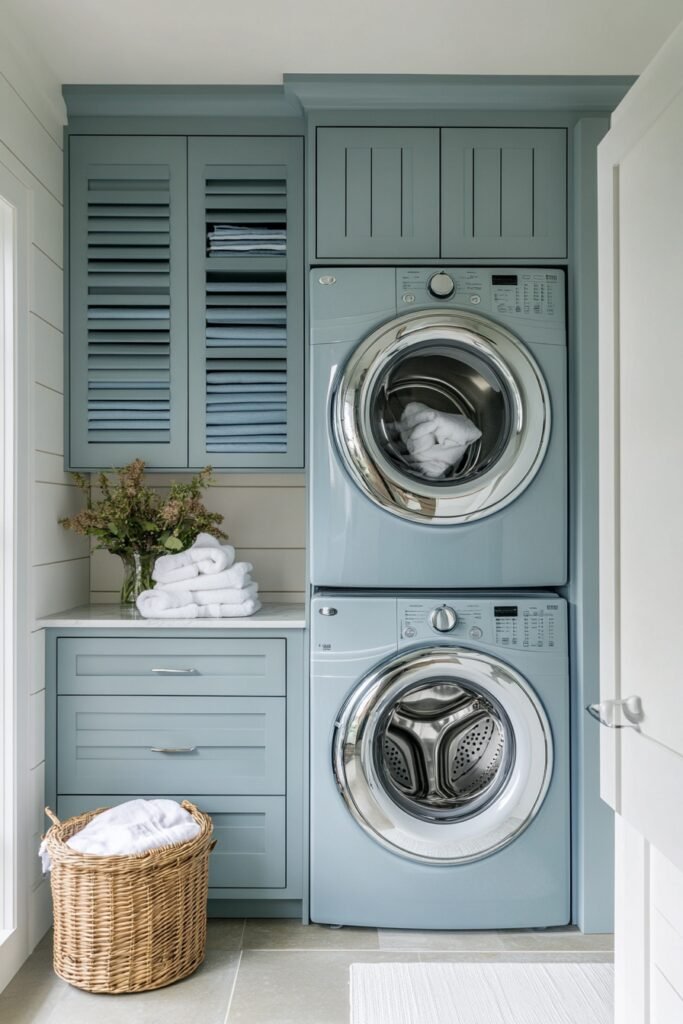 Coastal Vibe Laundry Stack