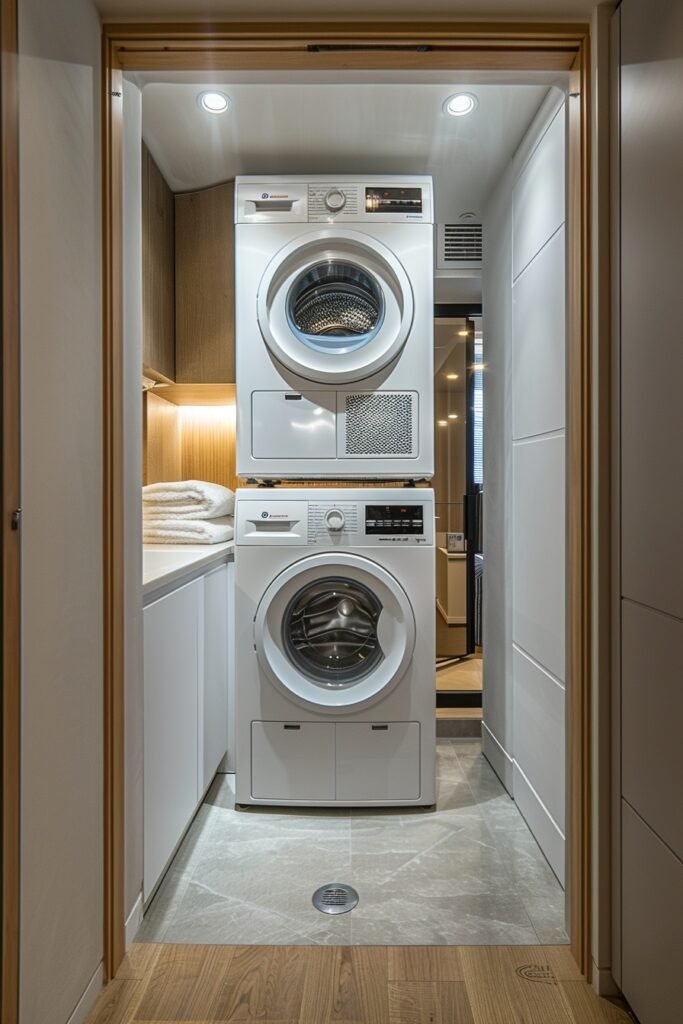 Compact Laundry Solutions for Small Apartment Ideas