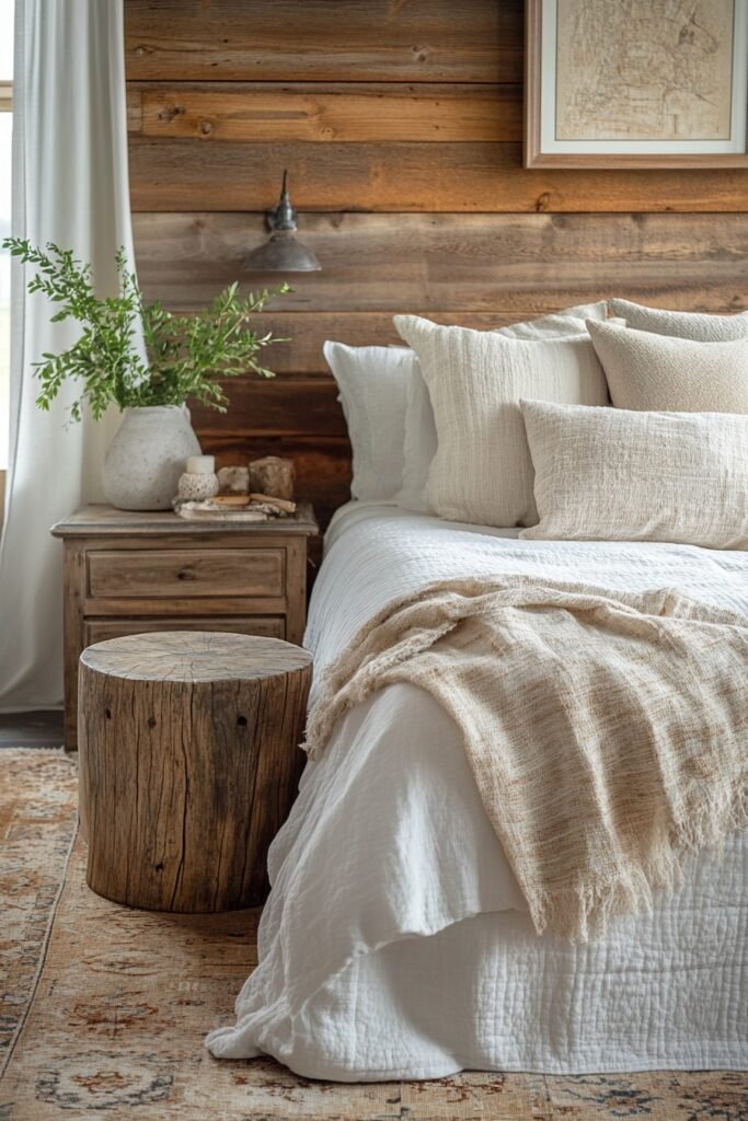 Earthy Elegance Bedroom