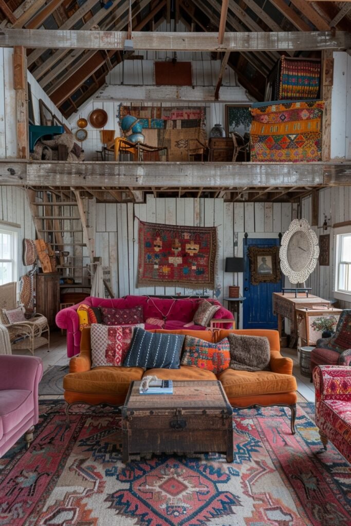 Eclectic Barndominium Interiors