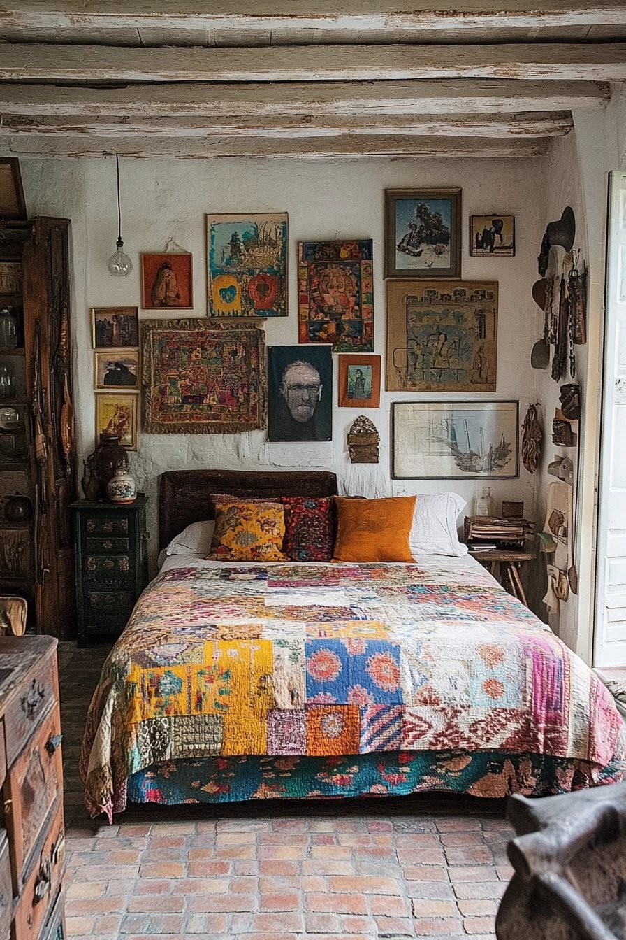 29 Boho Bedroom Vintage Decor Ideas That Blend Retro Charm With ...