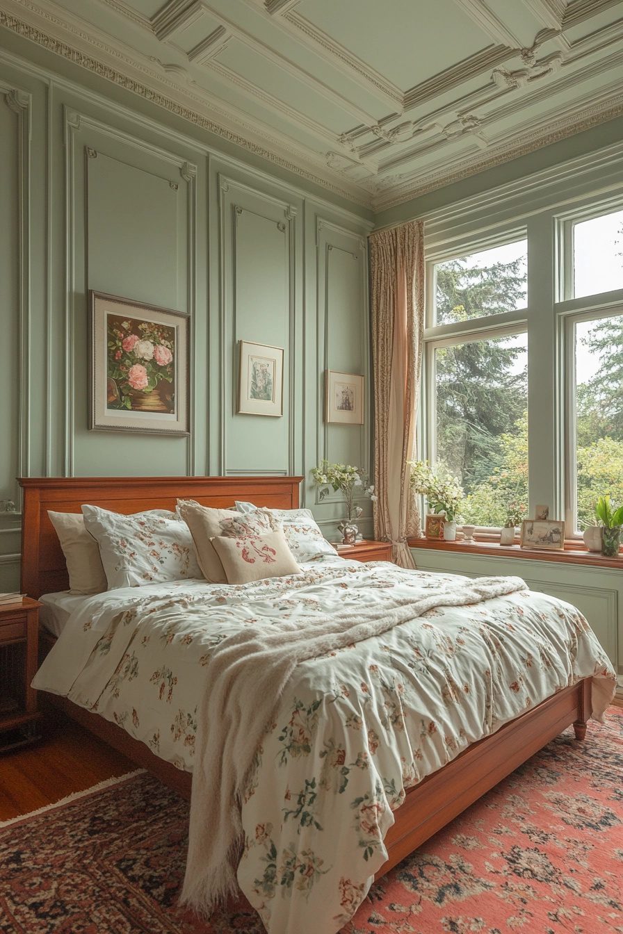 29 Modern Vintage Bedroom Ideas To Create A Beautiful Fusion Of Eras ...