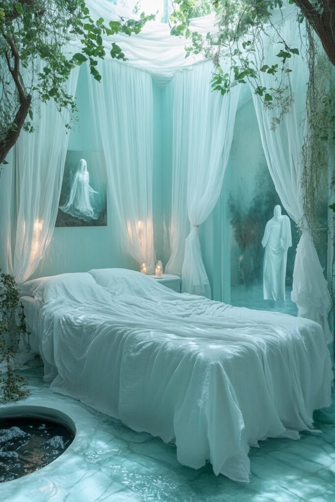 Ghostly Spa Room