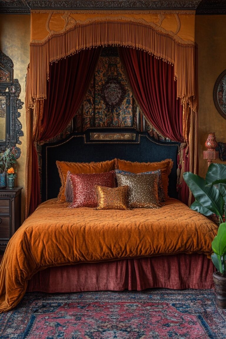29 Boho Bedroom Vintage Decor Ideas That Blend Retro Charm With ...