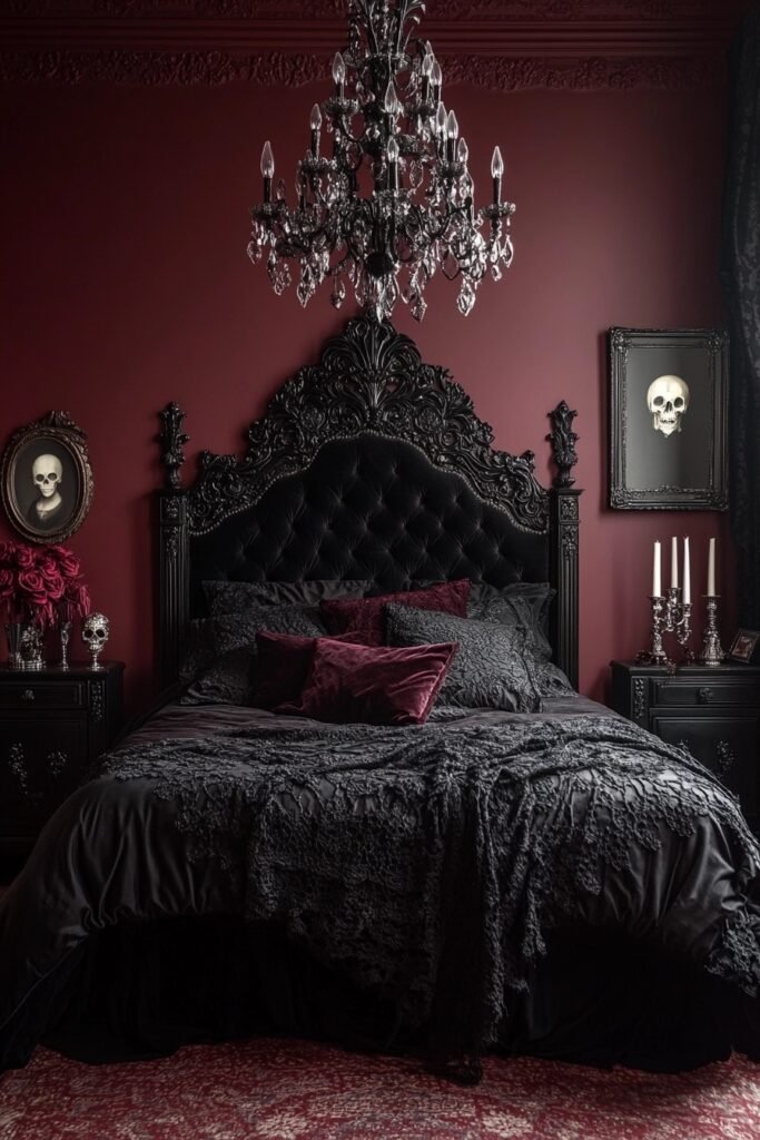 Gothic Elegance Bedroom