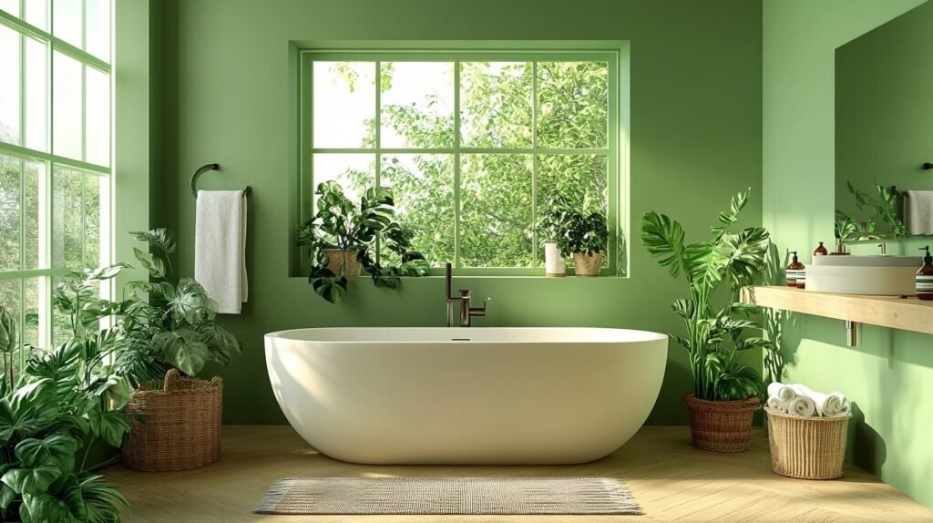 Green Bathroom Decor