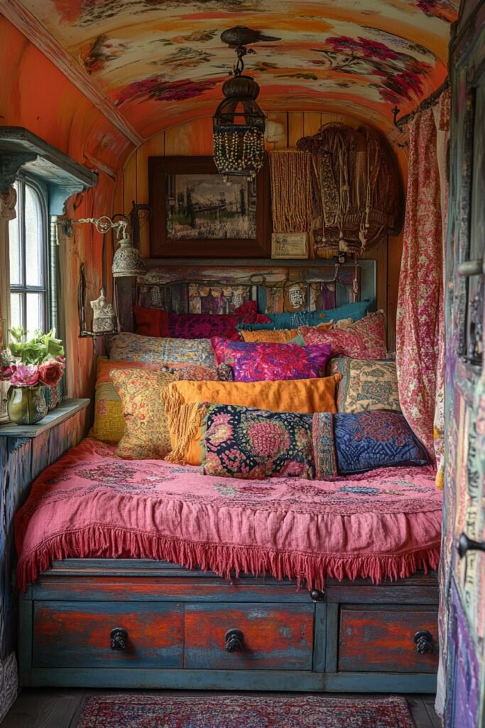 Gypsy Caravan Bedroom