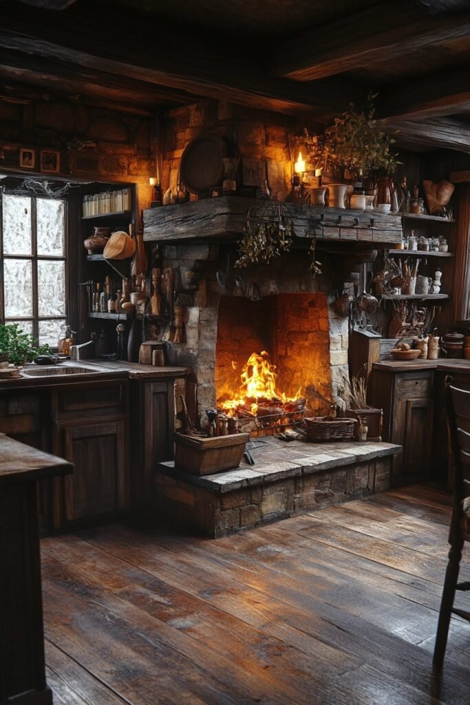 Haunted Hearth Kitchen