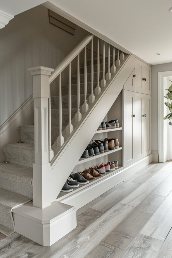 Hidden Shoe Storage