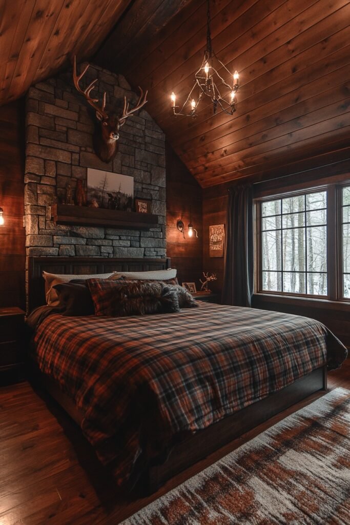 Hunter’s Lodge Bedroom