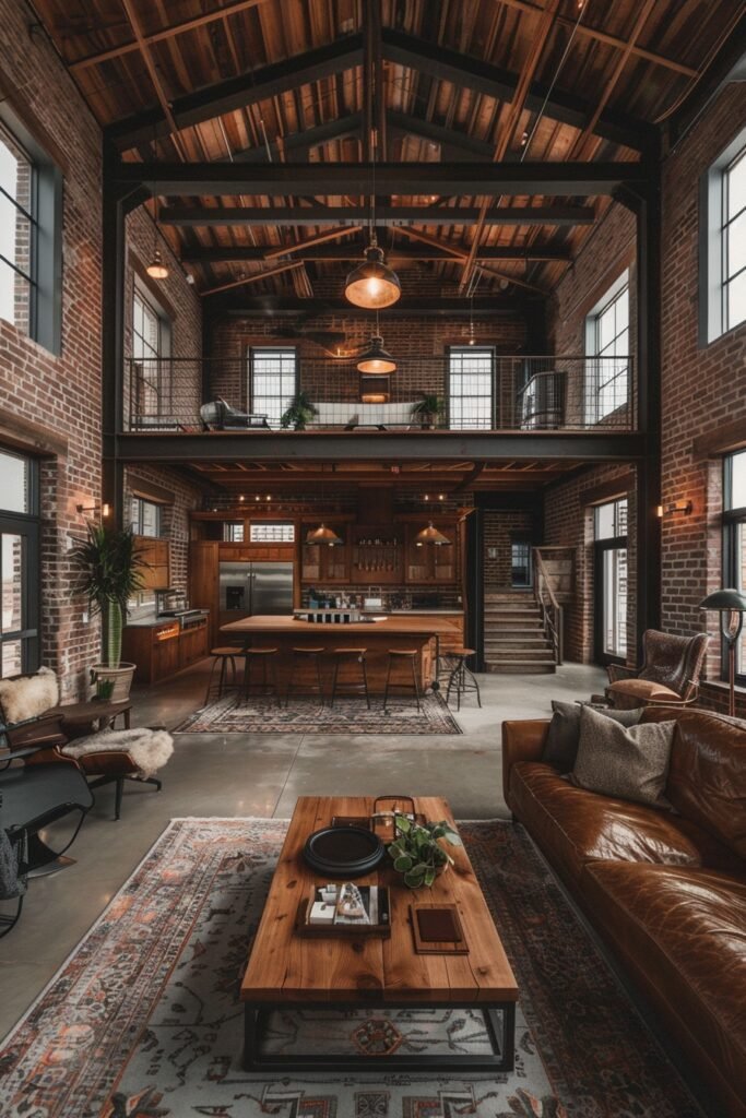 Industrial Chic Barndominium Look