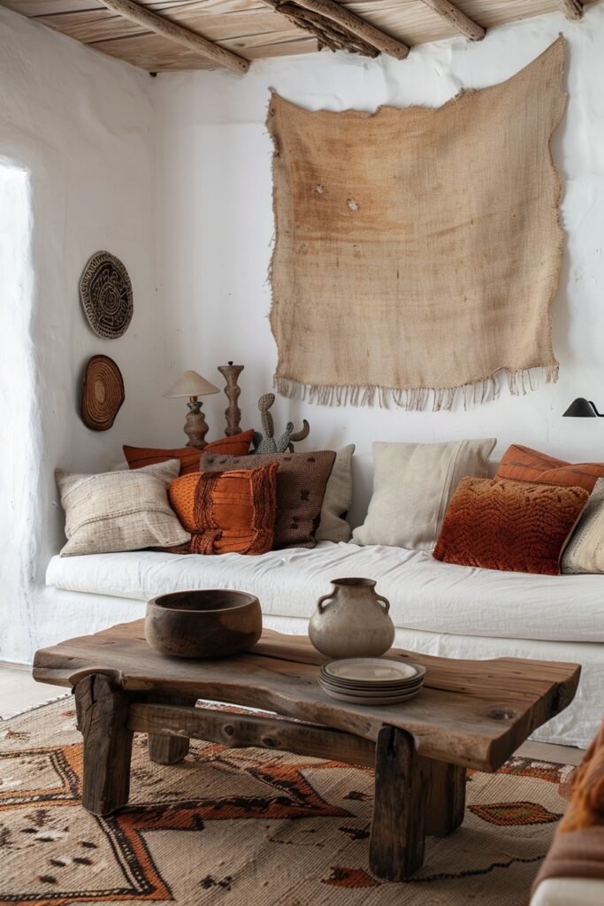 Layering Textures in Afrohemian Interiors