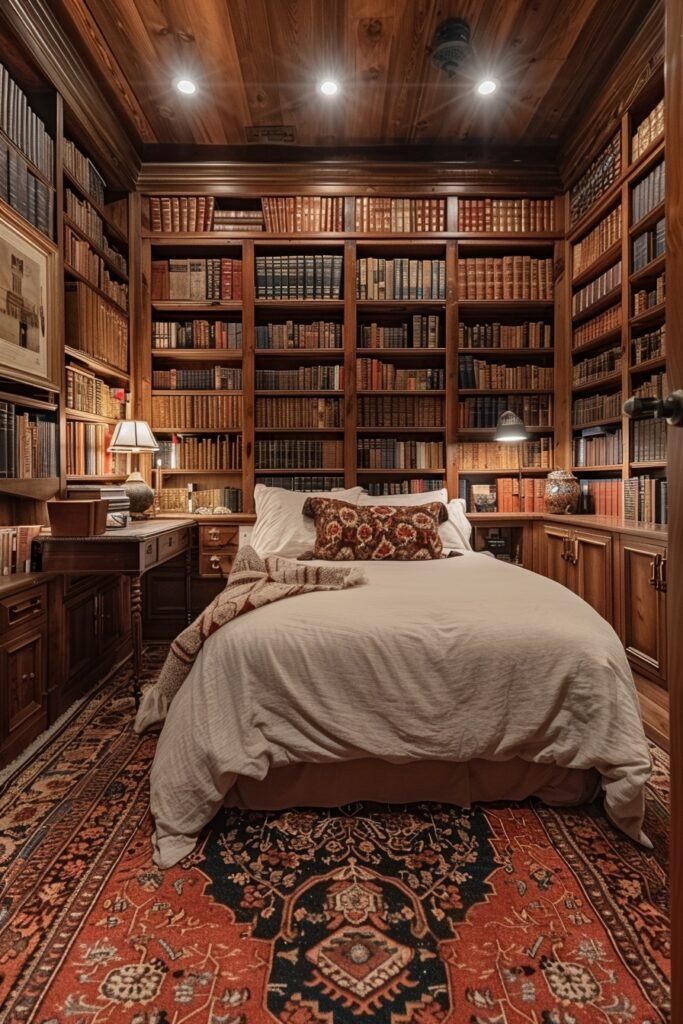 Library Retreat Guest Room