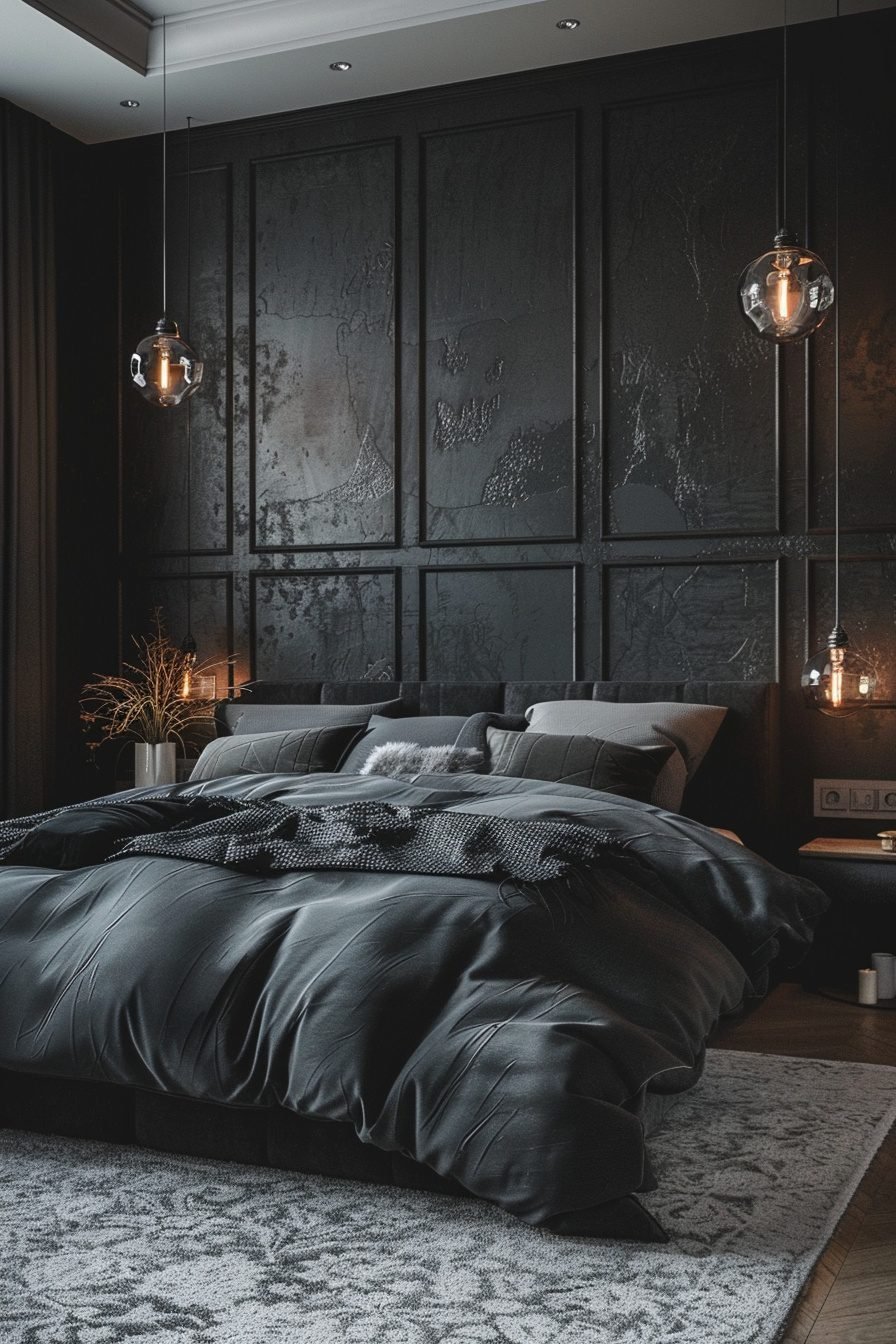 29 Dark Modern Bedroom Ideas For A Luxurious And Moody Atmosphere - Learn California