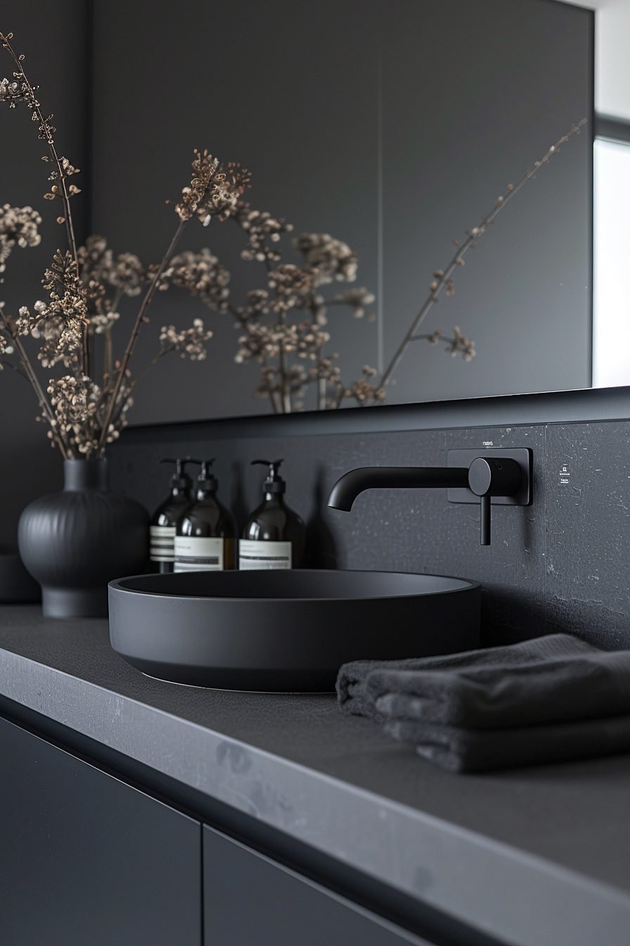 29 Black Bathroom Decor Ideas For A Bold And Stylish Space - Learn ...