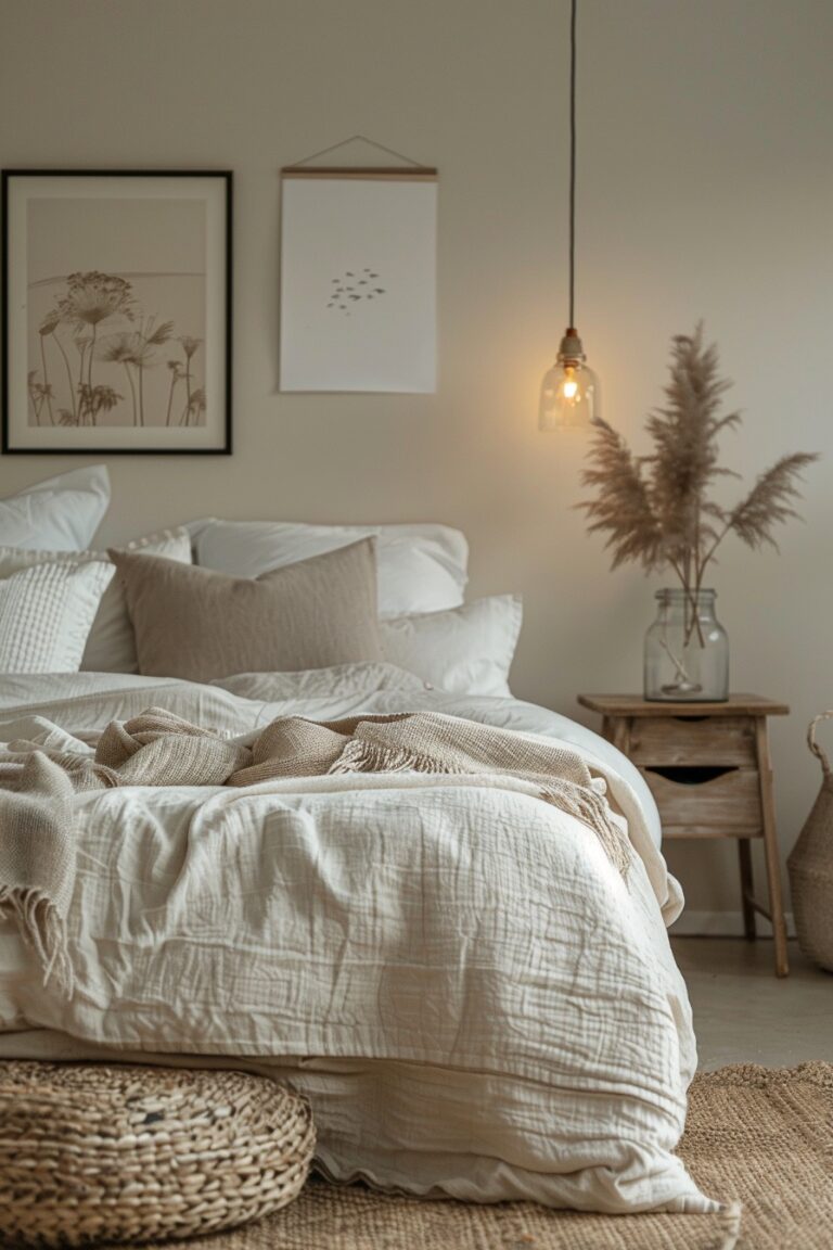 29 Scandi Boho Bedroom Ideas To Create A Dreamy Sleep Haven - Learn California