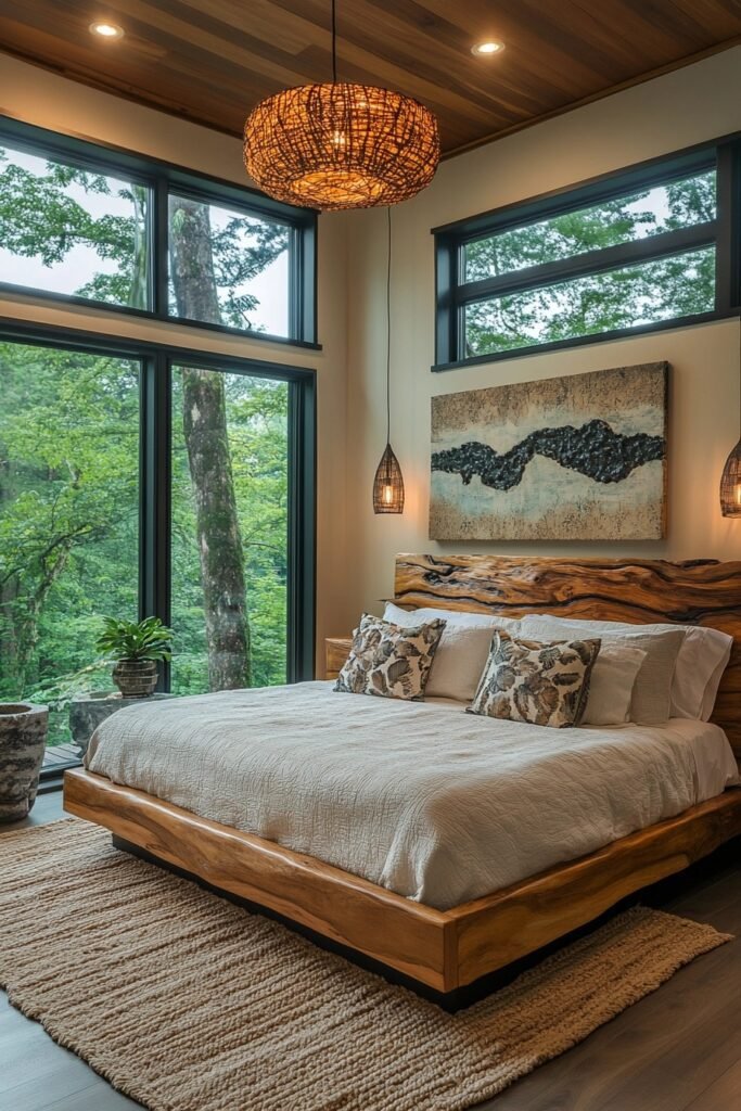 Modern Nature Bedroom