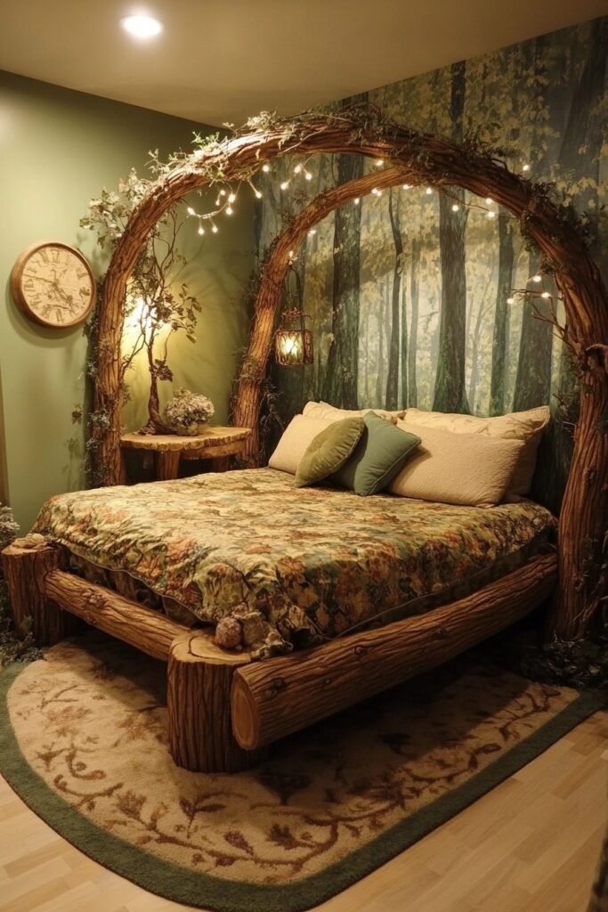 Mystical Forest Bedroom