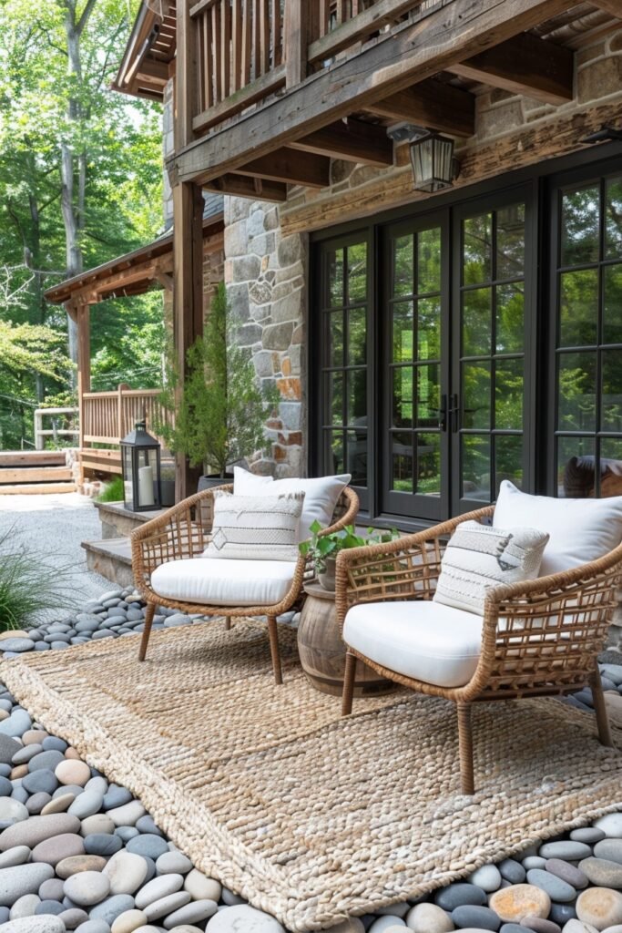 Natural Scandi Boho Patio Elements