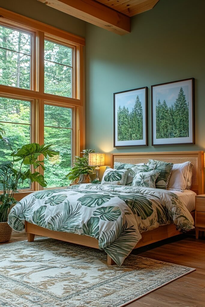 Nature-Inspired Bedroom