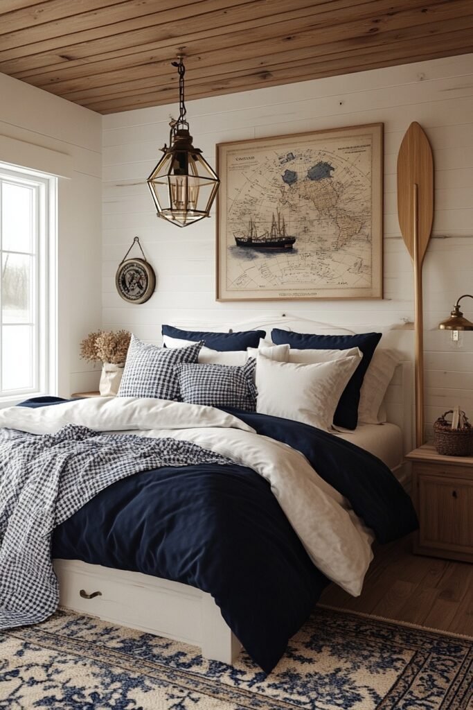 Nautical Farmhouse Elegance