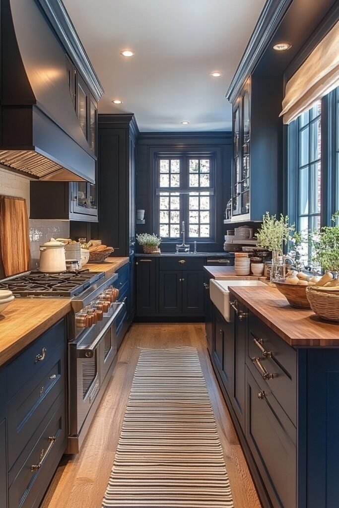 Nautical Farmhouse Galley