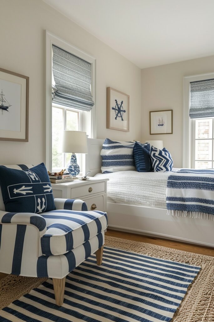 Nautical Touches in Small Spaces