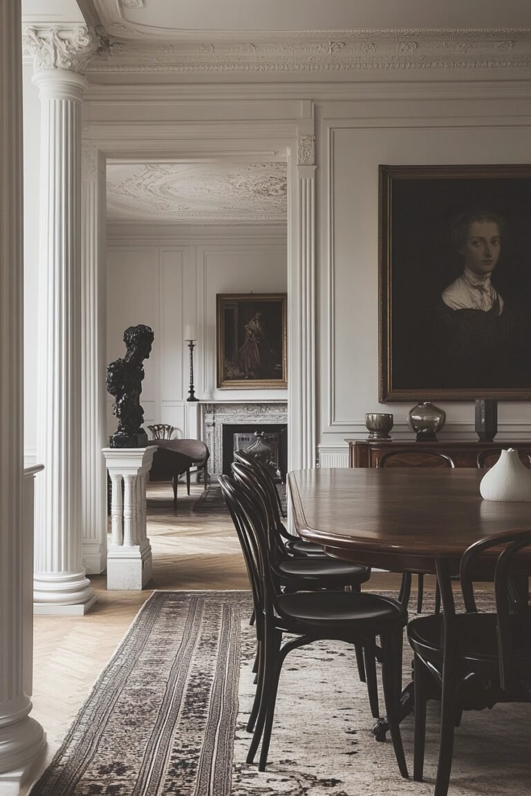 Illustration of Luxury Vintage Apartment Decor Ideas