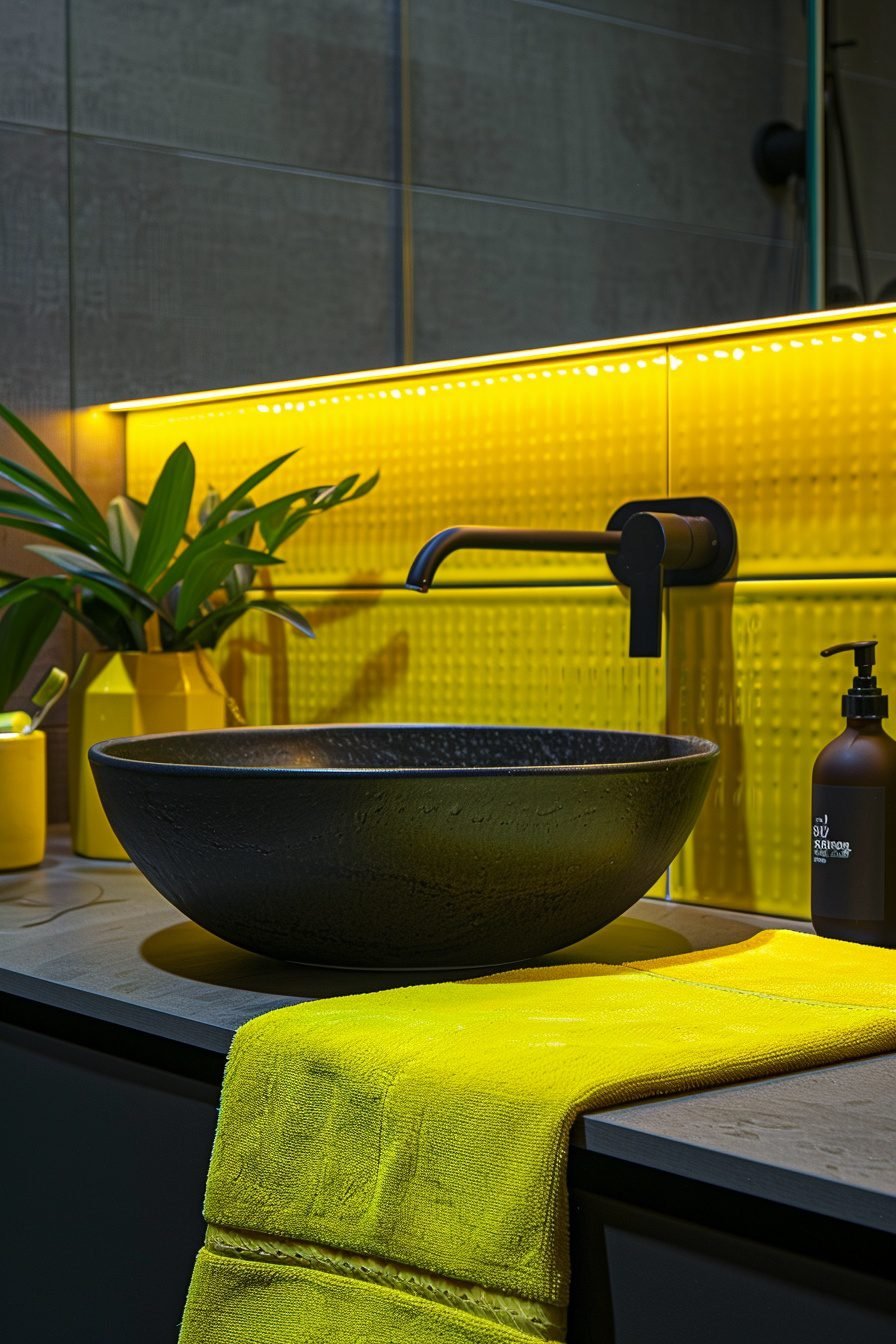 29 Yellow Bathroom Decor Ideas To Add Sunshine To Your Bathroom - Learn ...