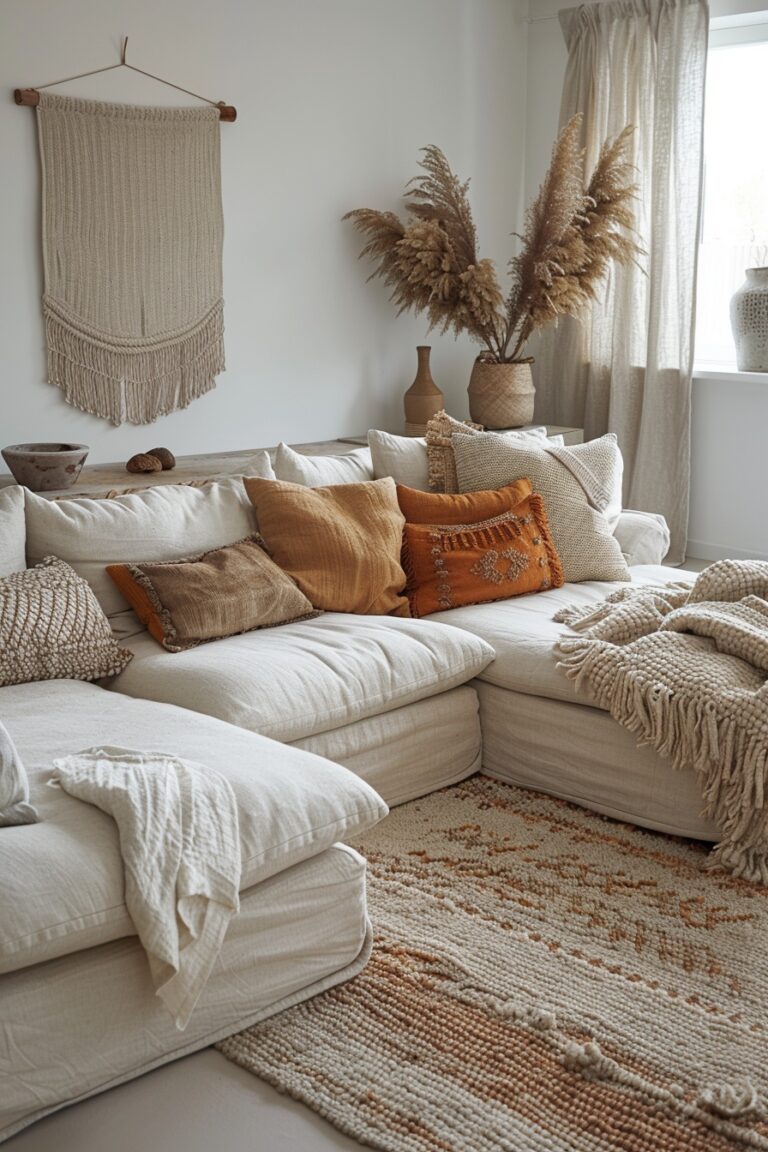 29 Scandi Boho Living Room Ideas For A Calm Retreat - Learn California