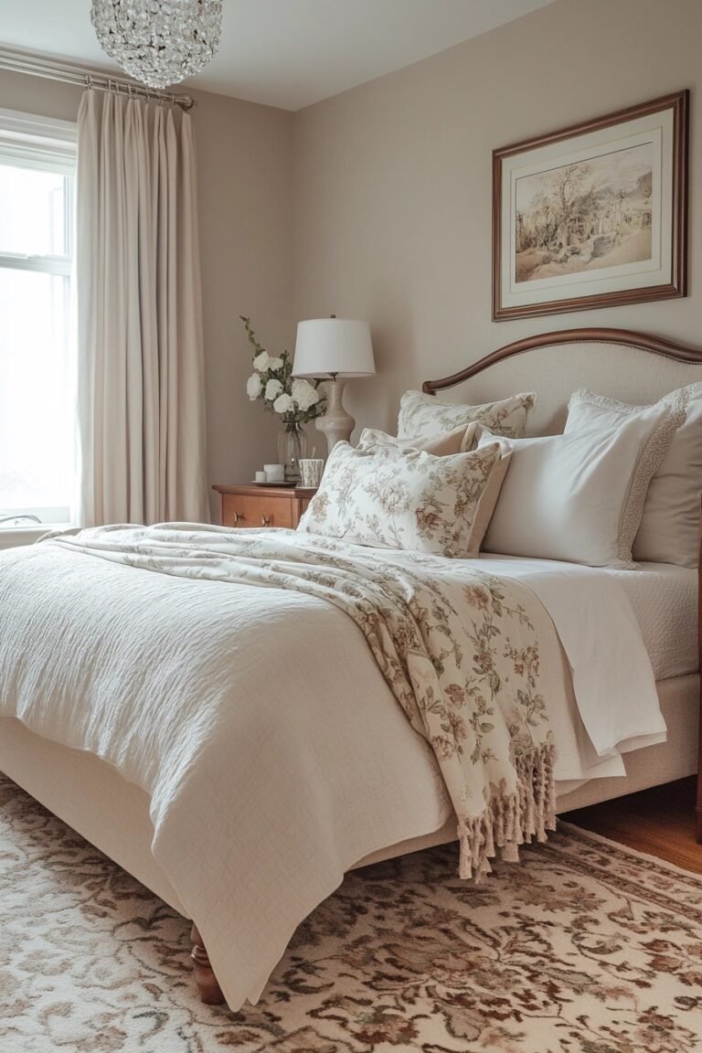 29 Modern Vintage Bedroom Ideas To Create A Beautiful Fusion Of Eras