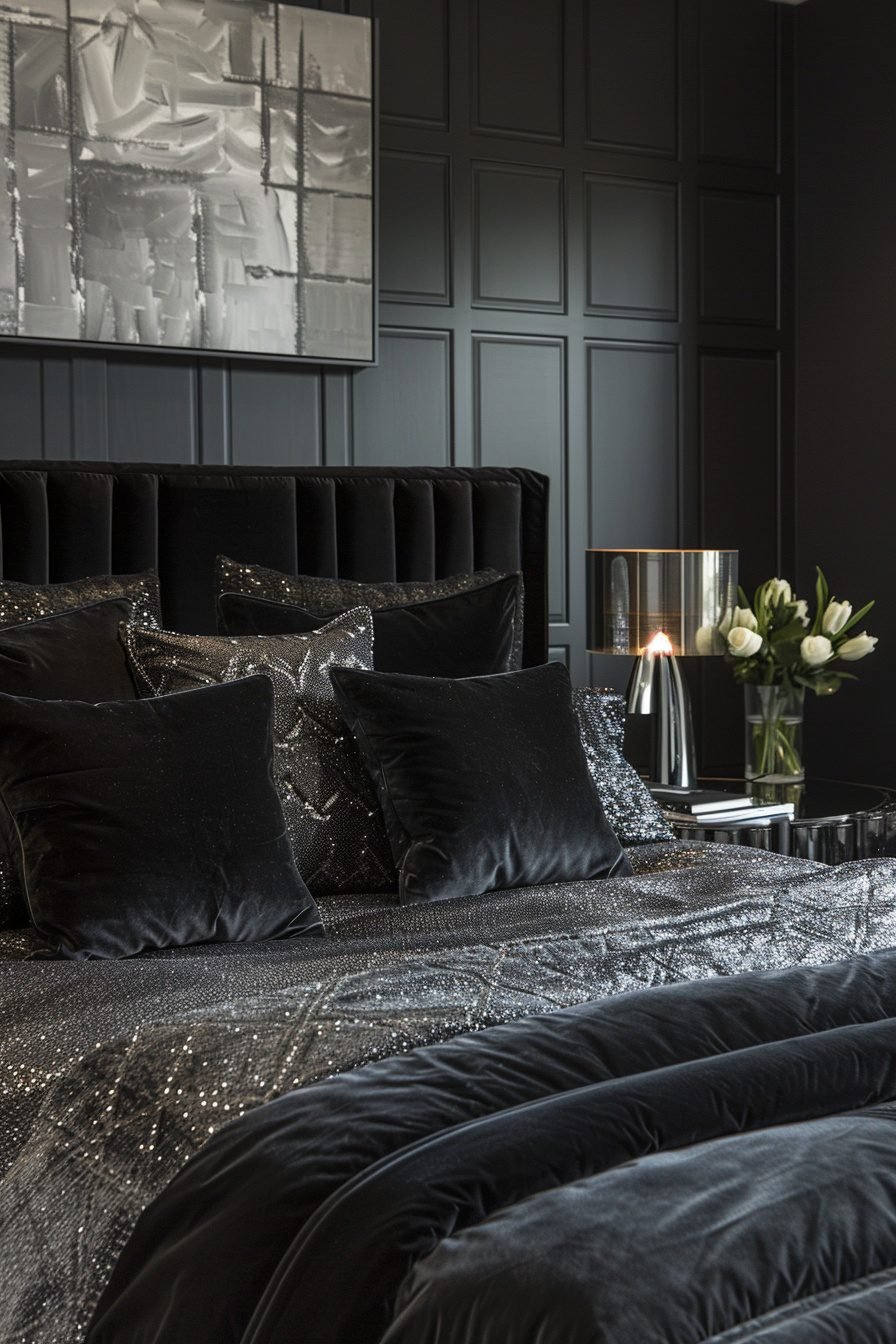 29 Dark Modern Bedroom Ideas For A Luxurious And Moody Atmosphere - Learn California