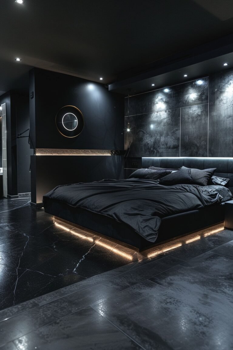 29 Dark Modern Bedroom Ideas For A Luxurious And Moody Atmosphere ...