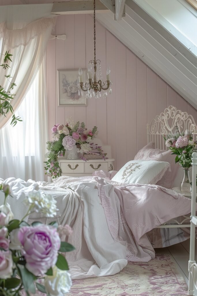 Pastel Harmony Guest Bedroom