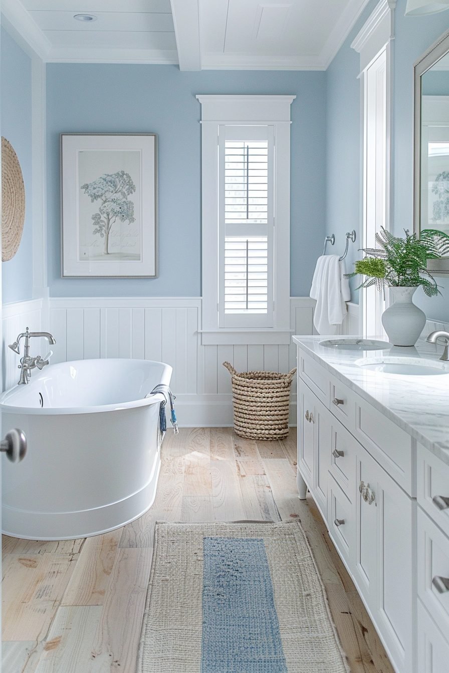 29 Blue Bathroom Decor Ideas For A Vibrant Yet Peaceful Ambiance ...