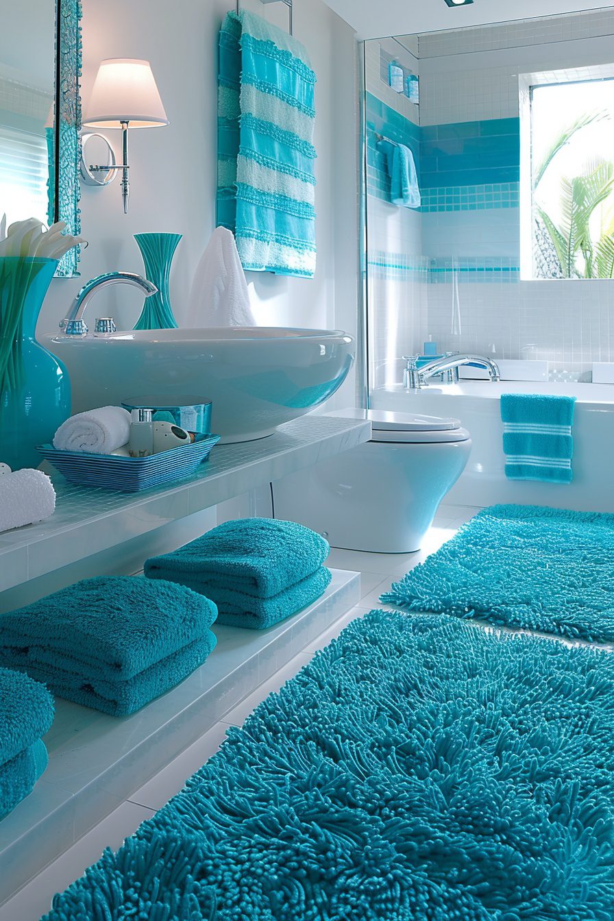 29 Blue Bathroom Decor Ideas For A Vibrant Yet Peaceful Ambiance ...