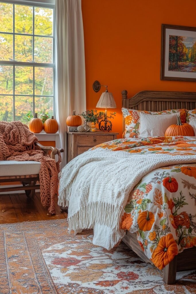 Pumpkin Harvest Bedroom