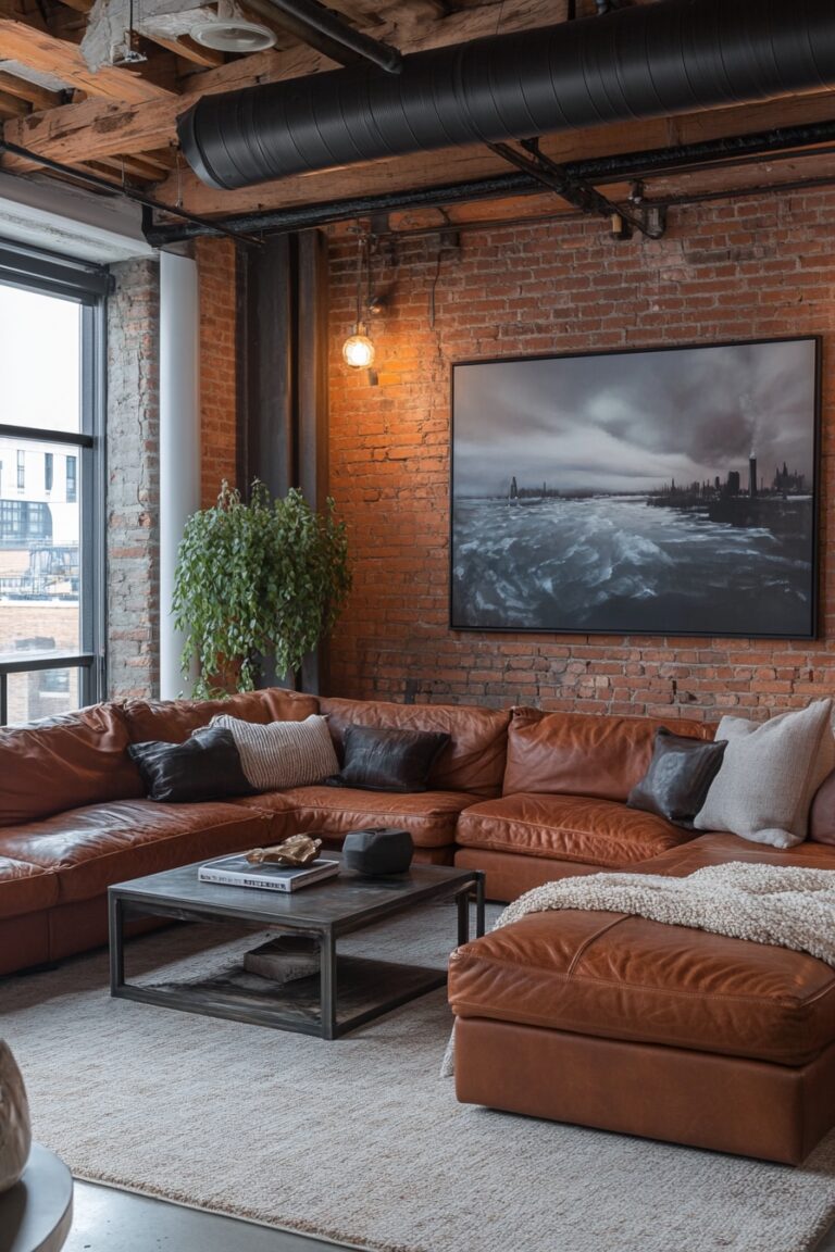 Thumbnail for Raw Industrial Style Living Room