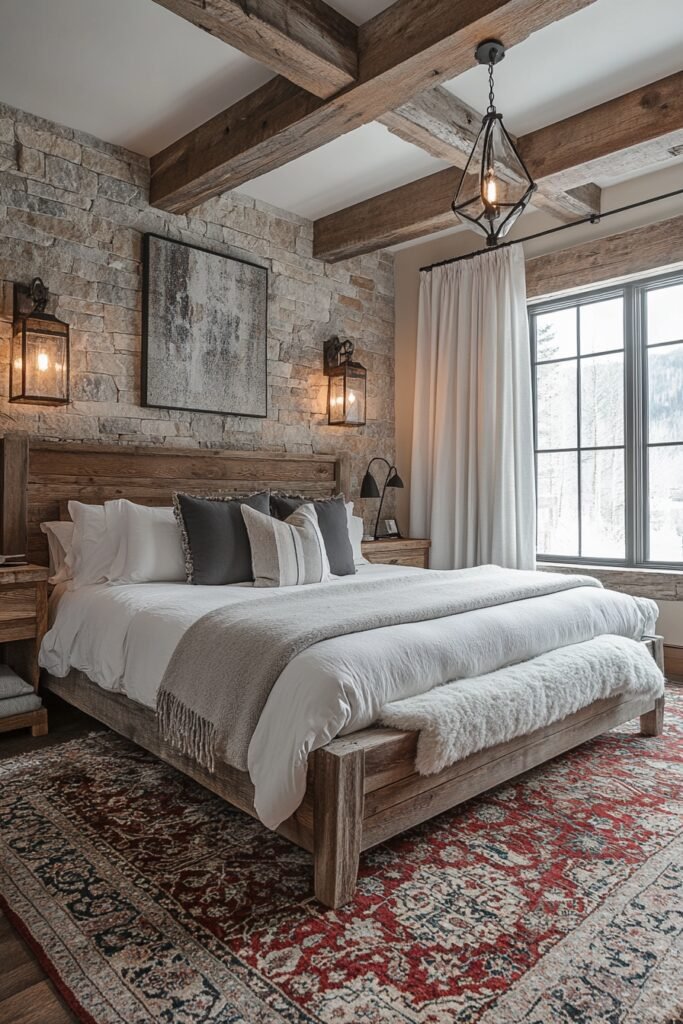 Raw and Refined Bedroom