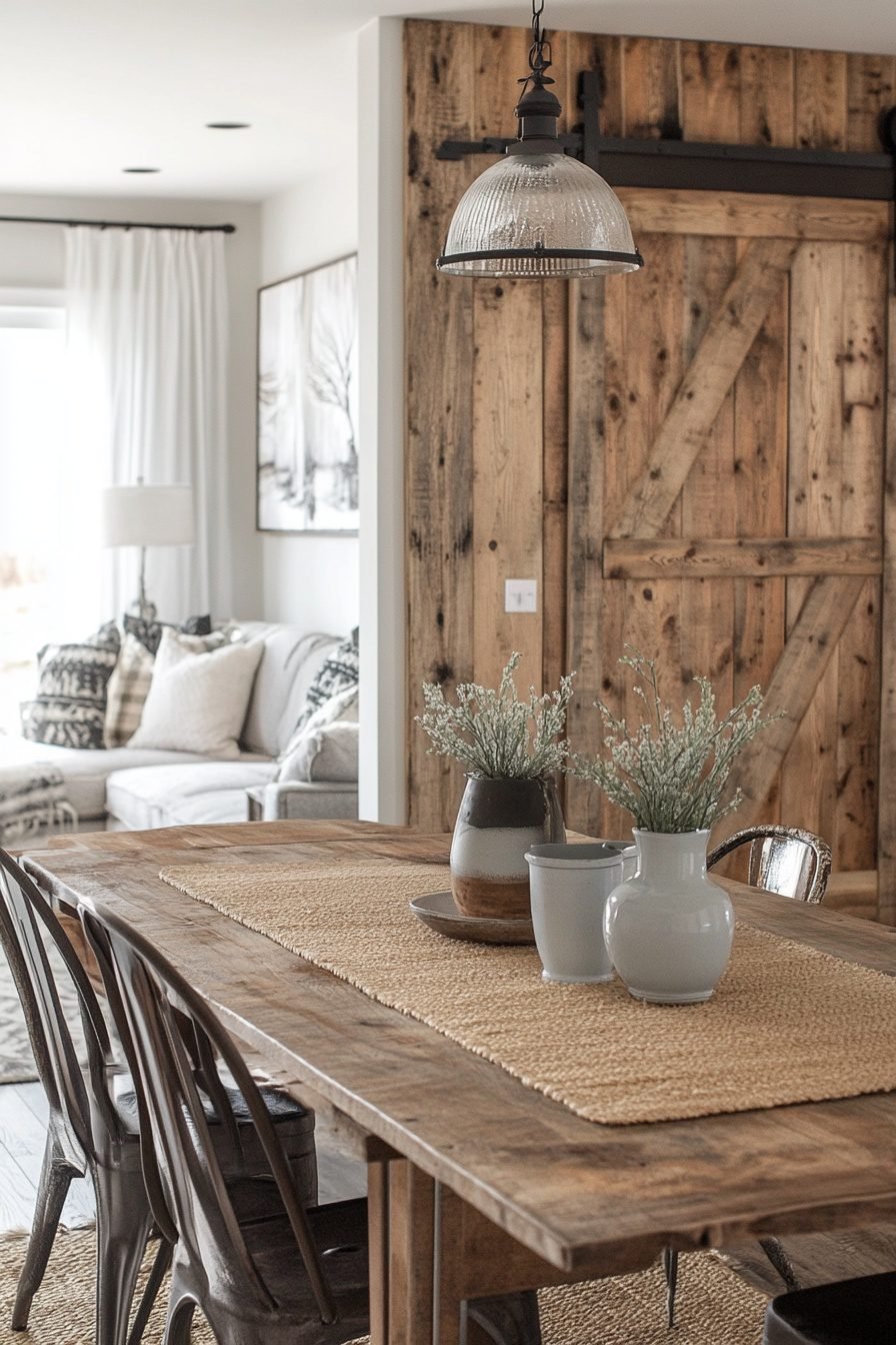 Illustration of Reclaimed Wood Decoration